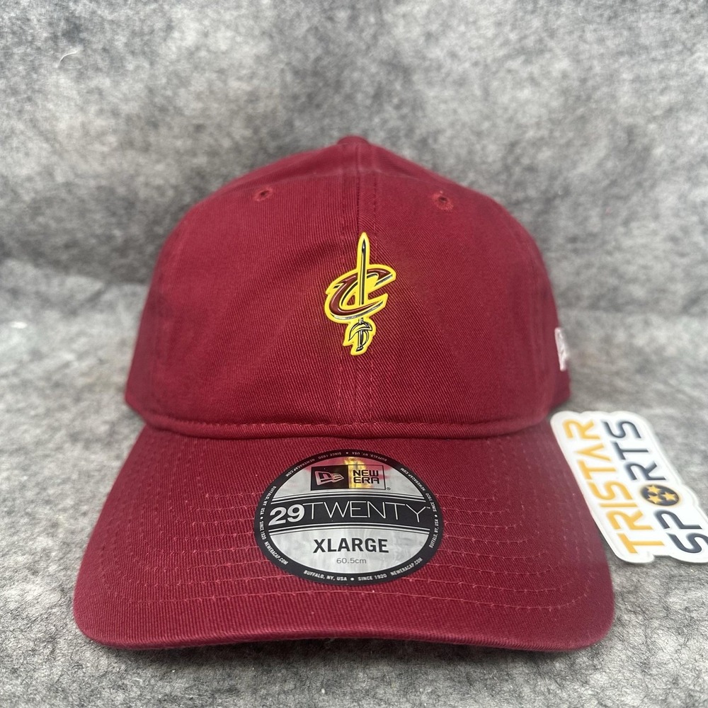 Cleveland Cavaliers Hat Cap Fitted Mens XL Red NBA Basketball New Era 29TWENTY